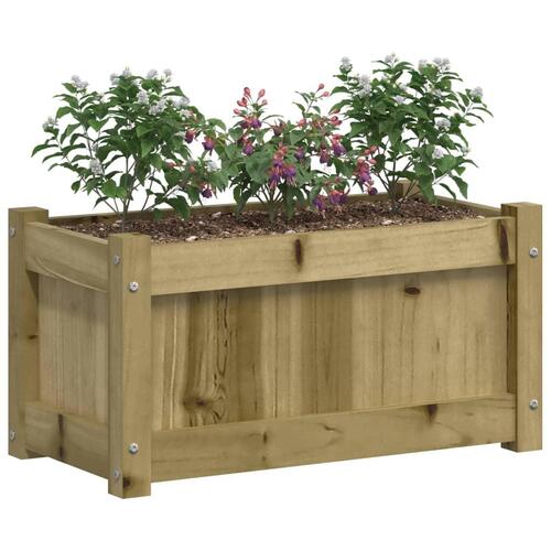 Plantekasse 60x31x31 cm imprægneret fyrretræ