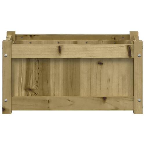 Plantekasse 60x31x31 cm imprægneret fyrretræ