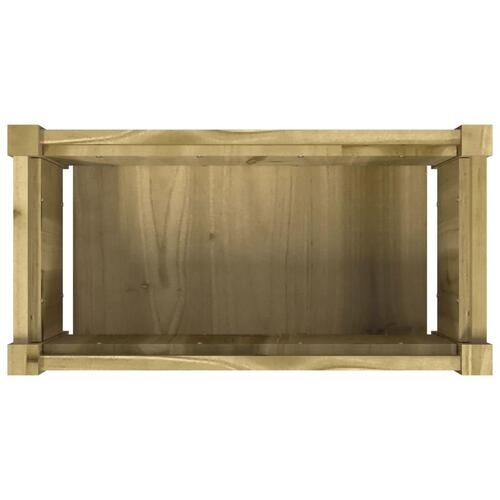 Plantekasse 60x31x31 cm imprægneret fyrretræ