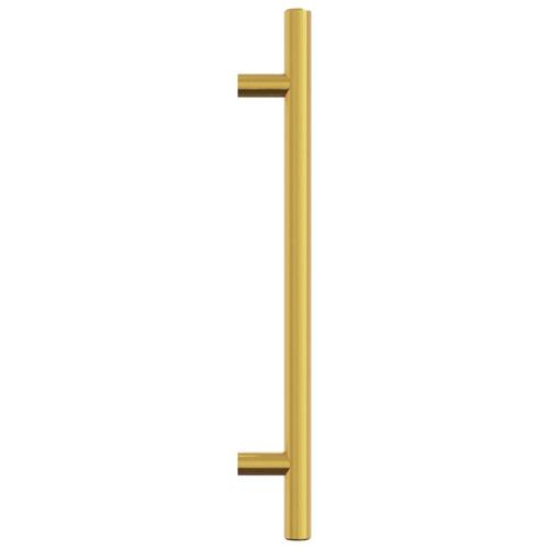 Skabshåndtag 20 stk. 160 mm rustfrit stål guldfarvet