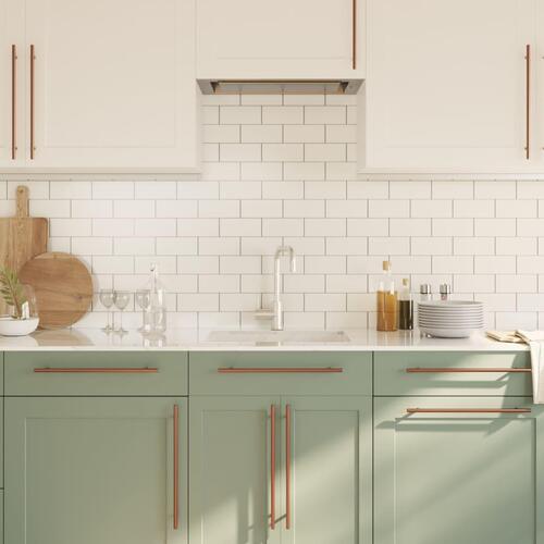 Skabshåndtag 20 stk. 320 mm rustfrit stål bronzefarvet