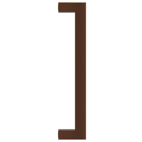 Skabshåndtag 20 stk. 160 mm rustfrit stål bronzefarvet