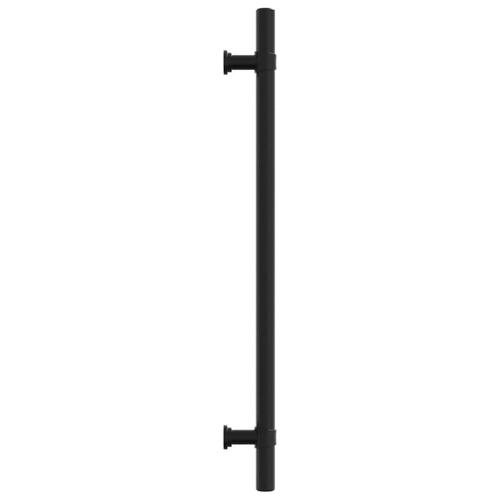 Skabshåndtag 10 stk. 224 mm rustfrit stål sort