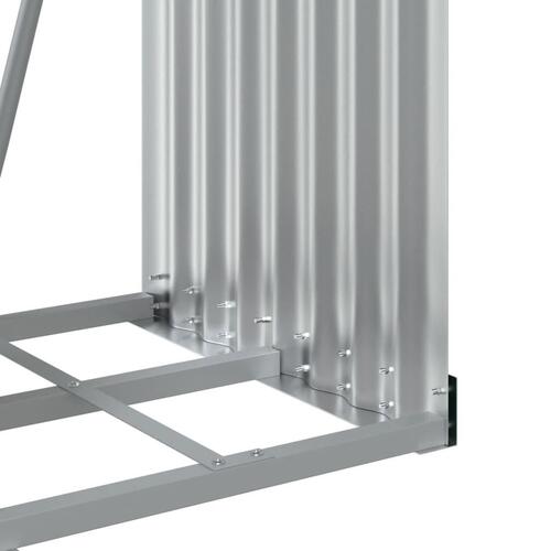 Brændestativ 40x45x170 cm galvaniseret stål grøn