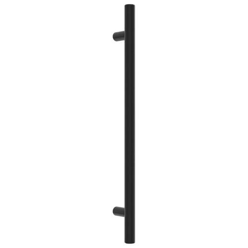 Skabshåndtag 20 stk. 192 mm rustfrit stål sort