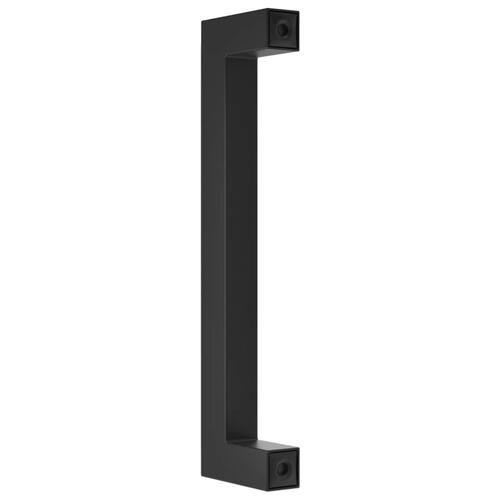 Skabshåndtag 20 stk. 128 mm rustfrit stål sort
