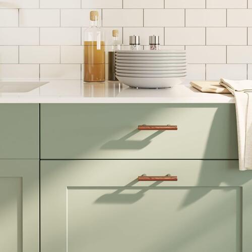 Skabshåndtag 20 stk. 64 mm rustfrit stål bronzefarvet