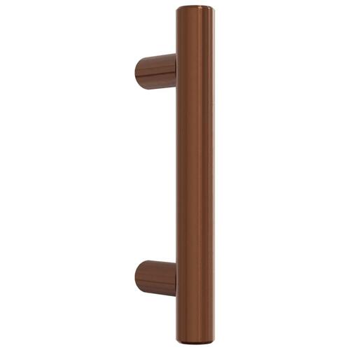 Skabshåndtag 20 stk. 64 mm rustfrit stål bronzefarvet