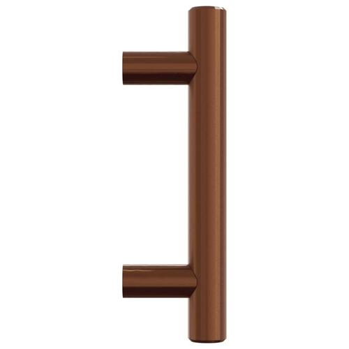 Skabshåndtag 20 stk. 64 mm rustfrit stål bronzefarvet