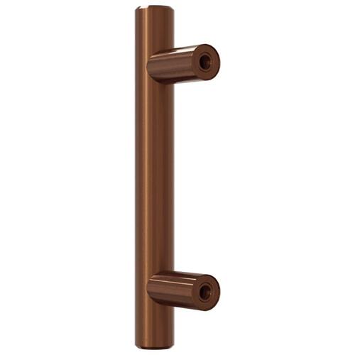 Skabshåndtag 20 stk. 64 mm rustfrit stål bronzefarvet