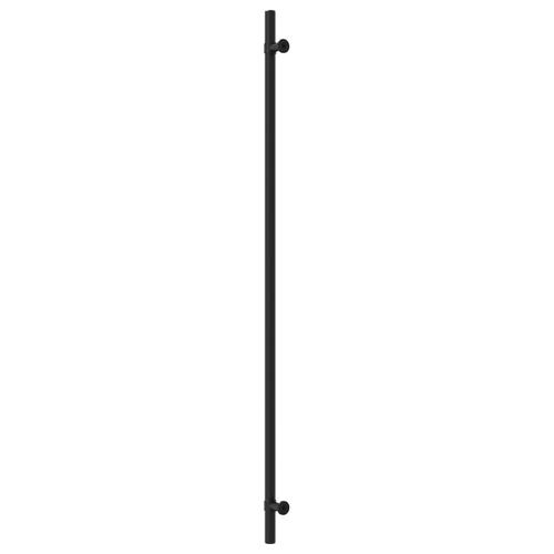 Skabshåndtag 20 stk. 480 mm rustfrit stål sort