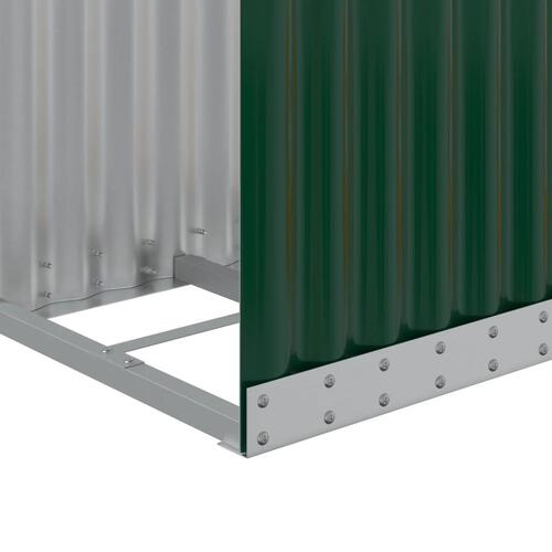 Brændestativ 40x45x100 cm galvaniseret stål grøn
