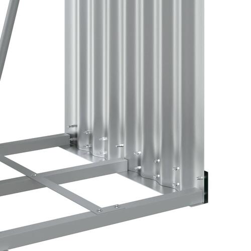 Brændestativ 40x45x100 cm galvaniseret stål grøn
