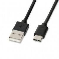 USB-C-kabel til USB Ibox IKUMTC Sort 1 m
