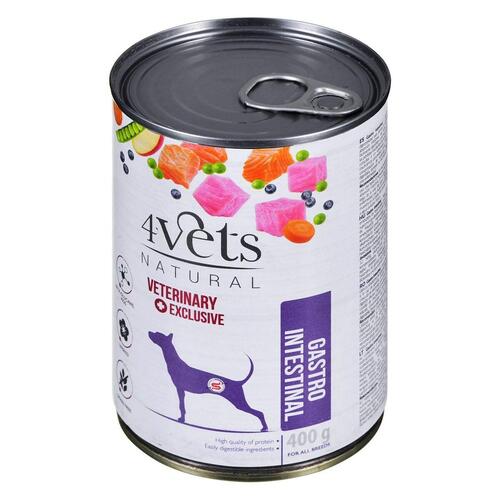 Våd mad 4VETS Voksne hunde Kalkun 400 g