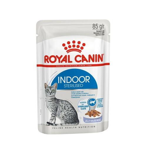 Kattemad Royal Canin Indoor Sterilized Kød 12 x 85 g