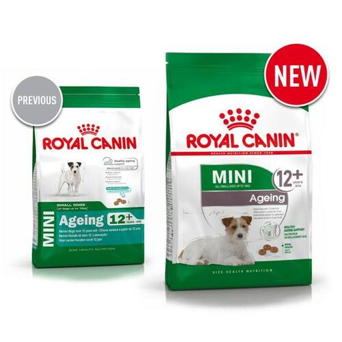 Foder Royal Canin Mini Ageing 12+ Voksen Ældre Fugle 3,5 g