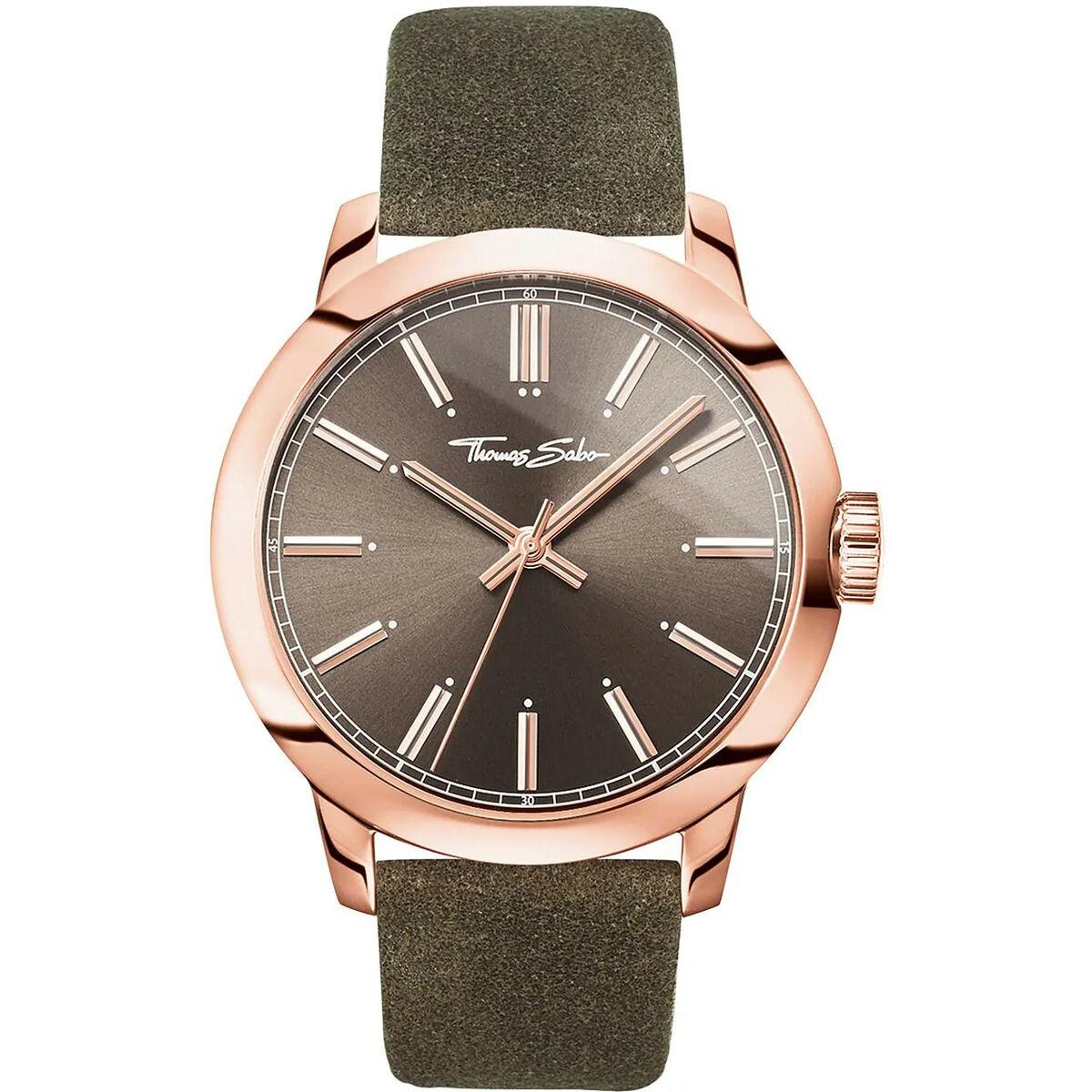Thomas Sabo herreur WA0314-266-205, 46 mm - læderrem