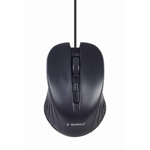 Tastatur og mus GEMBIRD KBS-UM-04 Sort Monochrome QWERTY Qwerty US