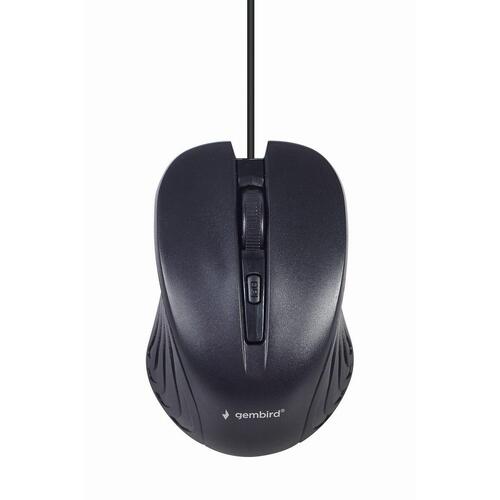 Tastatur og mus GEMBIRD KBS-UM-04 Sort Monochrome QWERTY Qwerty US