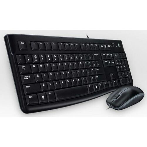 Tastatur Logitech LGT-MK120-US Sort Hollandsk QWERTY