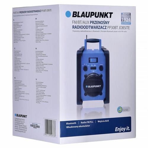 Radio Blaupunkt PP30BT Blå Sort