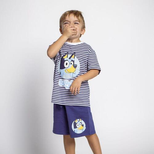 Sæt med tøj Bluey Mørkeblå 3 år