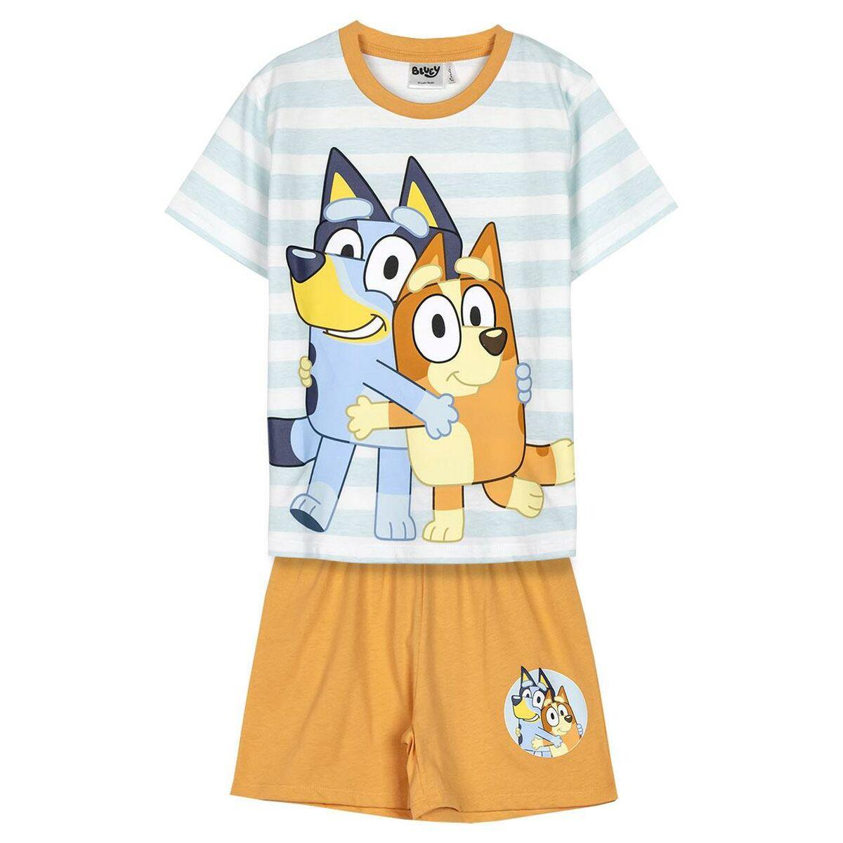 Nattøj Børns Bluey Lyseblå 6 år