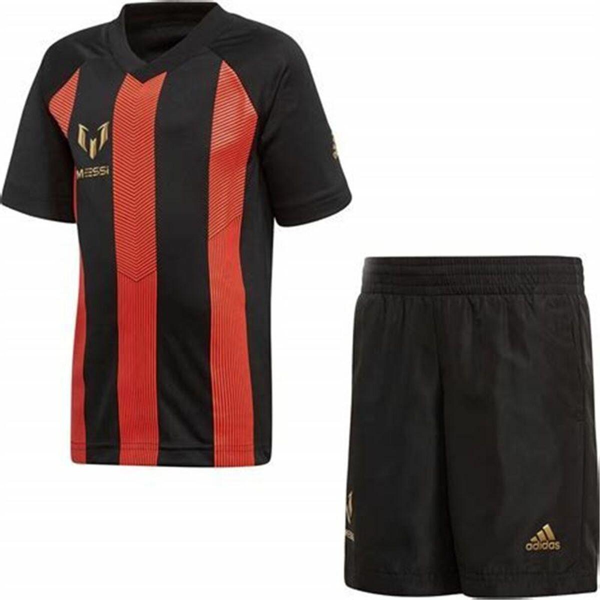 Sportstøj til Børn Adidas Messi Rød 3-4 år