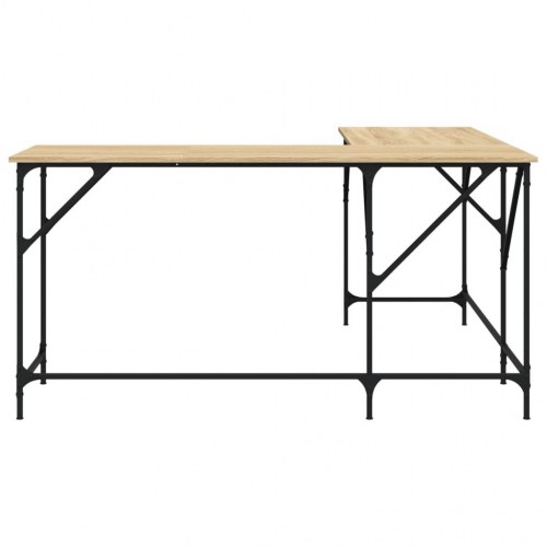 L-formet skrivebord 149 x 149 cm - sonoma-eg