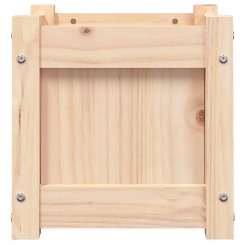 Plantekasse 31x31x31 cm massivt fyrretræ