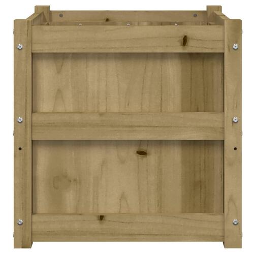 Plantekasse 50x50x50 cm imprægneret fyrretræ