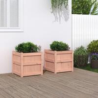 Plantekasser 2 stk. massivt douglasgran