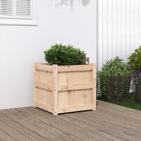 Plantekasse 50x50x50 cm massivt fyrretræ