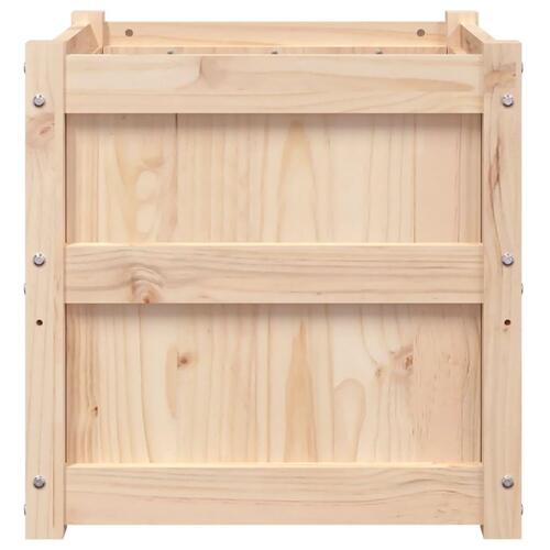 Plantekasse 50x50x50 cm massivt fyrretræ