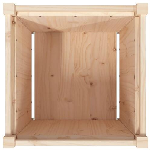 Plantekasse 50x50x50 cm massivt fyrretræ