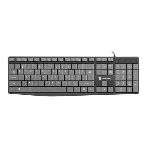 Tastatur Natec NKL-1507 Sort Grå