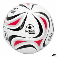 Fodbold Aktive 5 Ø 22 cm Hvid PVC (12 enheder)