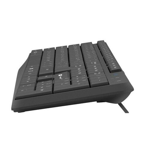 Tastatur og mus Natec NZB-1989 Sort QWERTY Qwerty US