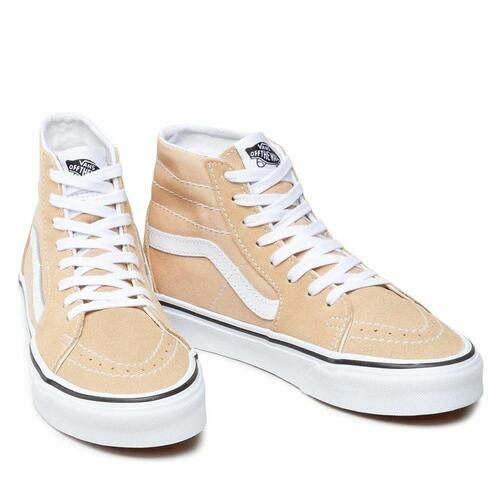 Kvinde Casual Sneakers Vans Sk8-Hi Lys brun 36