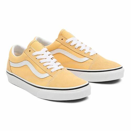 Kvinde Casual Sneakers Vans Old Skool Gul 36