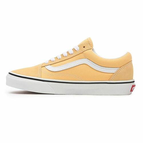 Kvinde Casual Sneakers Vans Old Skool Gul 36