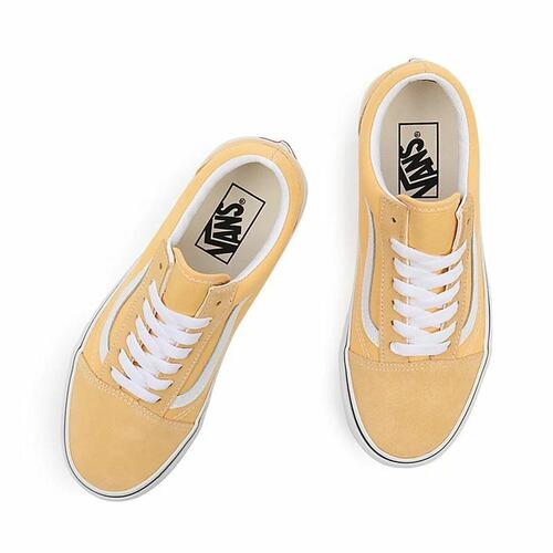 Kvinde Casual Sneakers Vans Old Skool Gul 36