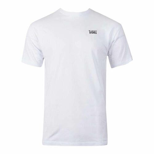 Børne Kortærmet T-shirt Vans Mini Scrip-B Hvid 8-10 år