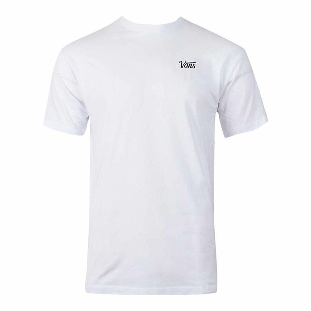 Børne Kortærmet T-shirt Vans Mini Scrip-B Hvid 8-10 år