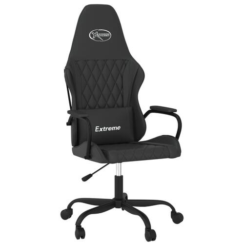 Gamingstol kunstlæder sort