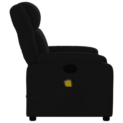 Massagestol stof sort