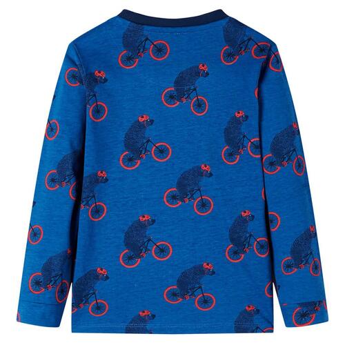 Pyjamas til børn str. 128 petroleumsblå