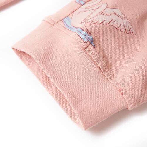 Pyjamas til børn str. 140 lyserød