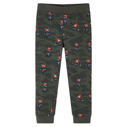 Pyjamas til børn str. 140 kakifarvet